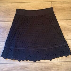 Anne Taylor LOFT Black Skirt